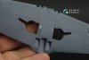 Quinta Studio QD48247 P-39 3D-Printed & coloured Interior on decal paper ( Eduard ) 1/48